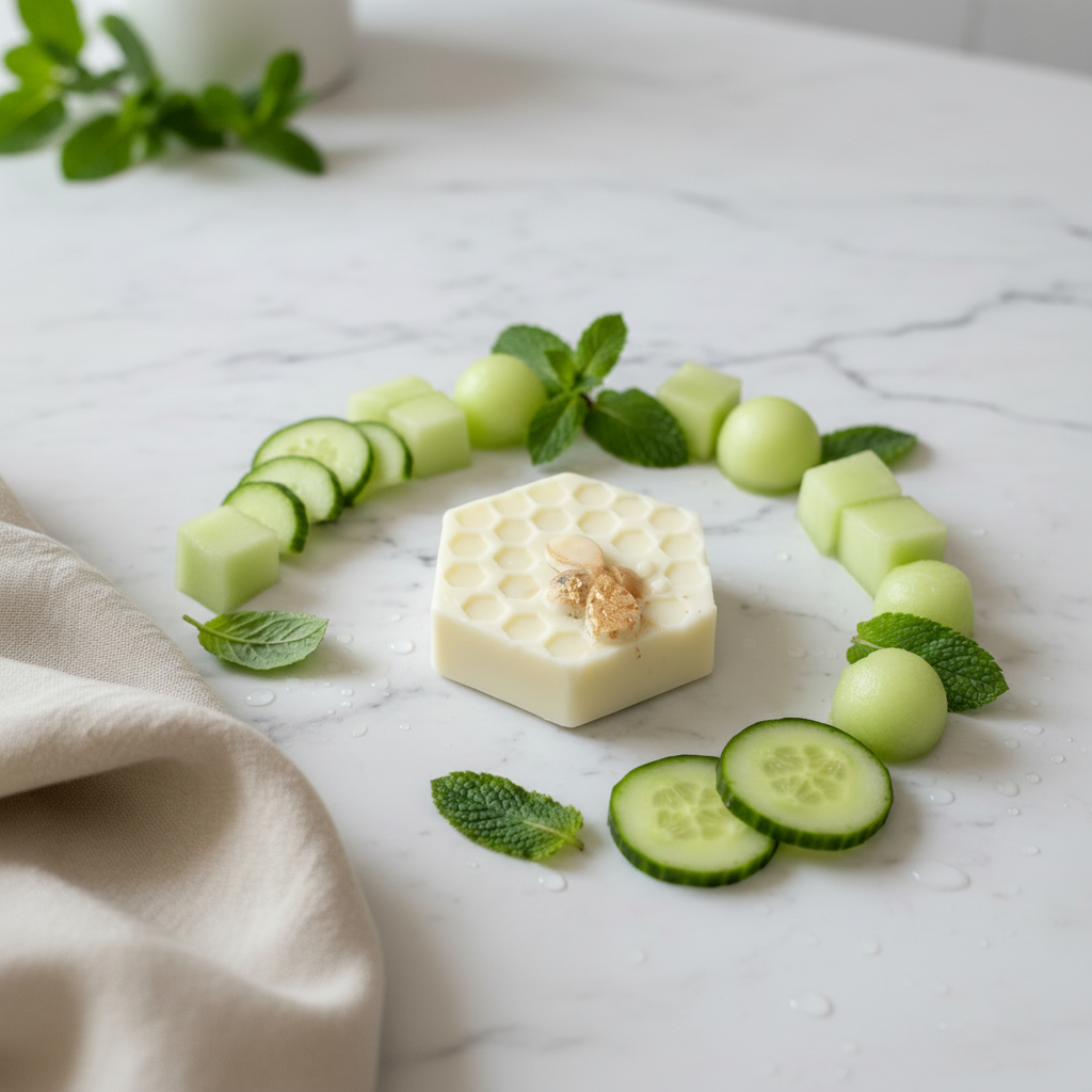 Cucumber Melon Lotion Bar - Aesthetic 1