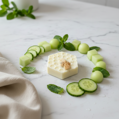 Cucumber Melon Lotion Bar - Aesthetic 1