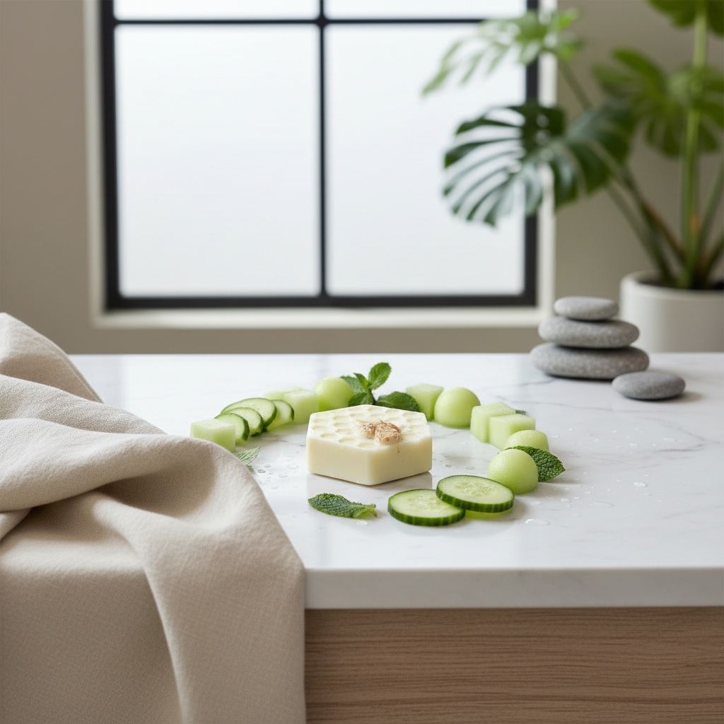 Cucumber Melon Lotion Bar - Aesthetic 2
