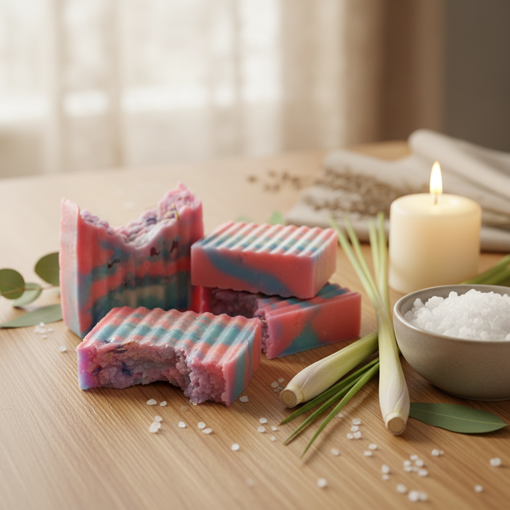 Lemongrass Soap - Wooden Spa