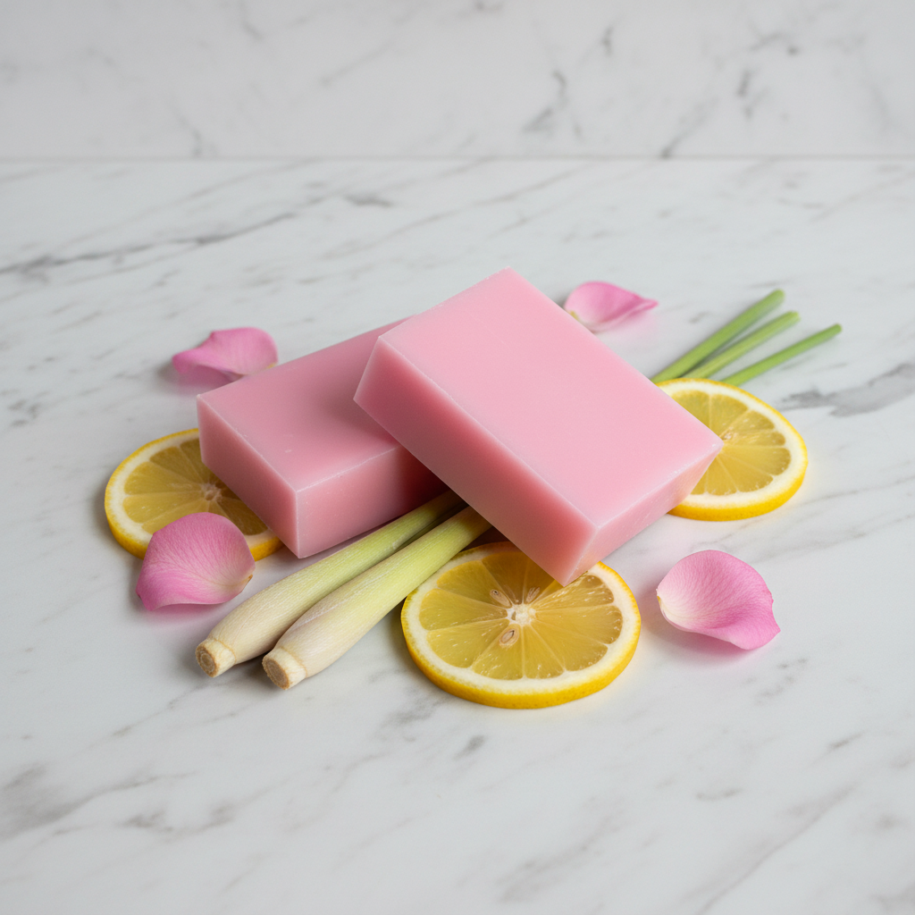 Pink Lotion Bars - Marble